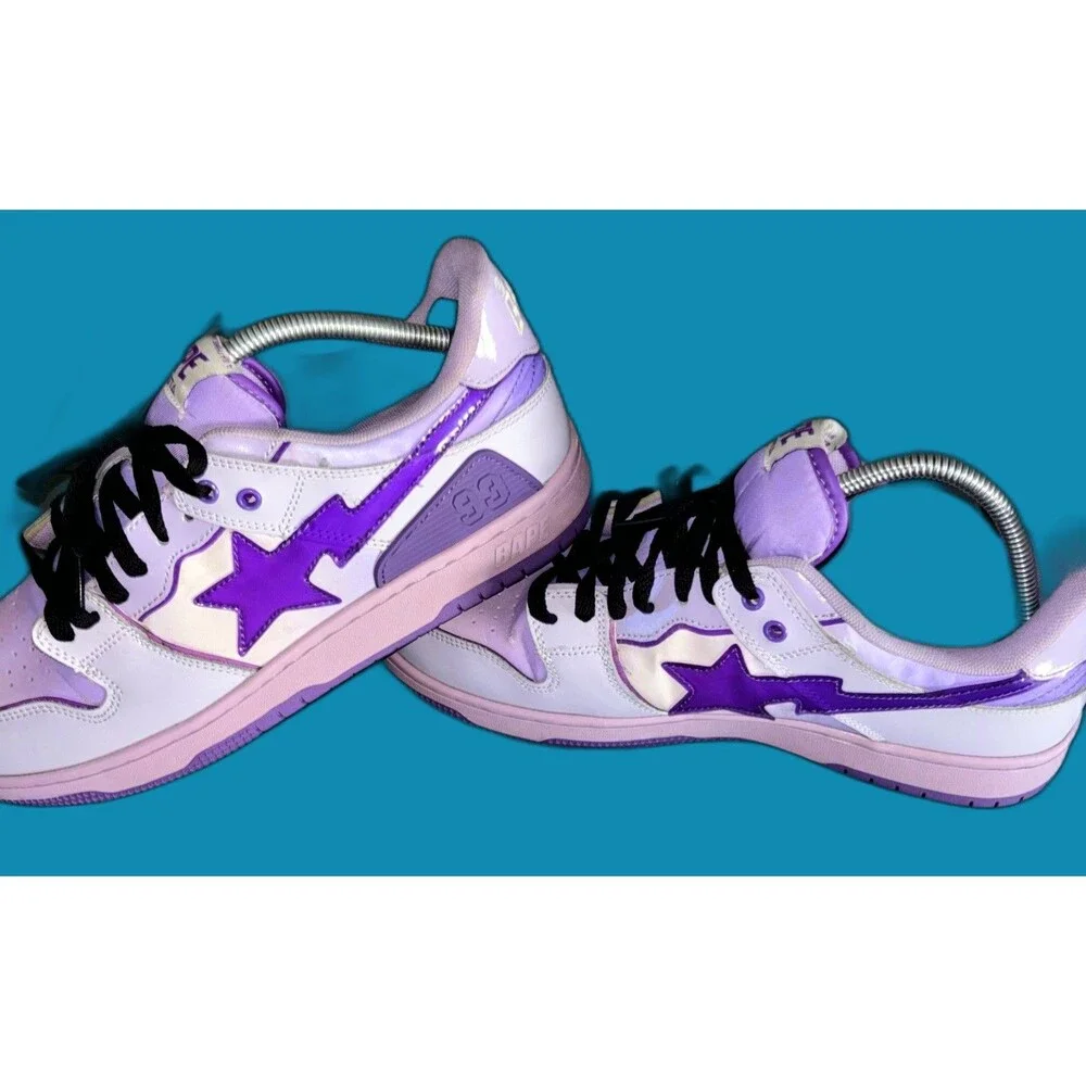 A Bathing Ape BAPE Sk8 Sta M1 ‘Purple’ Size 11 No Box
